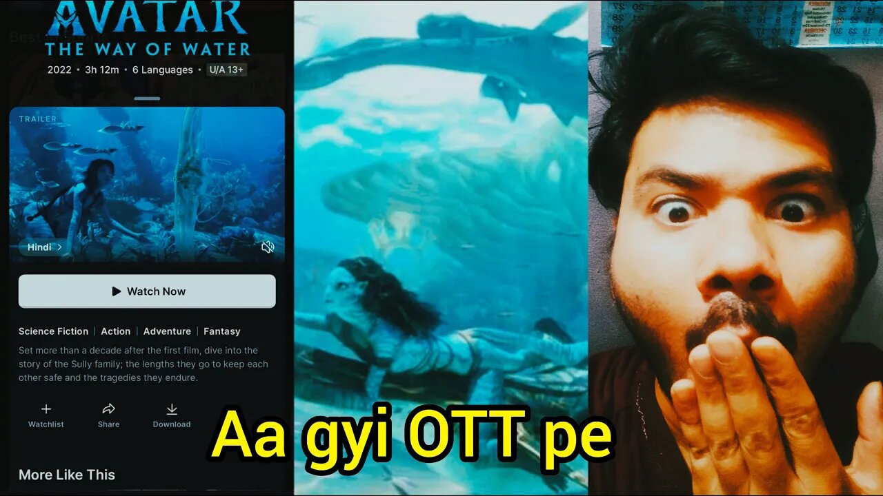 avatar the way of water OTT | Avtar 2 on OTT platform