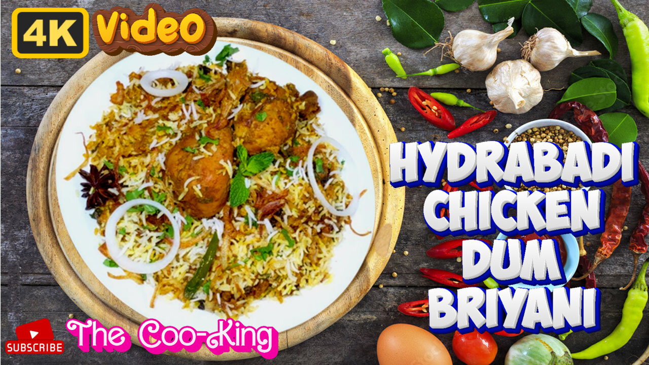 Hyderabadi Chicken Dum Biryani | step by step chicken biryani recipe | Ultimate Chicken Dum Biryani