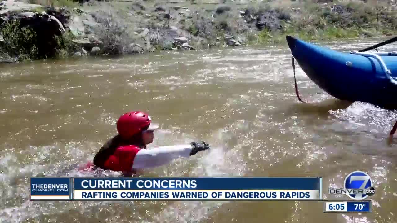 Great conditions expected for whitewater rafting season but also increased dangerGreat conditions expected for whitewater rafting season but also increased danger