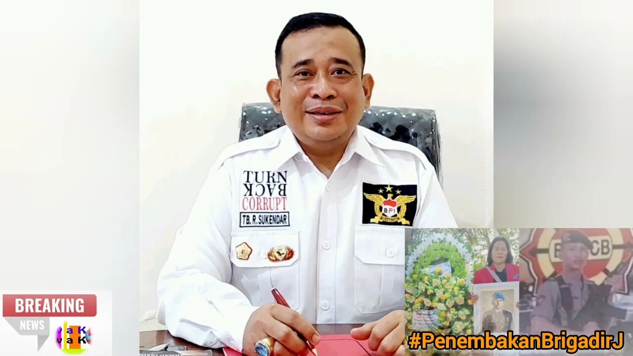 Kang Tb Sukendar Sarankan Jaksa Agung Dilibatkan dalam TPF kasus Penembakan #Brigadirj