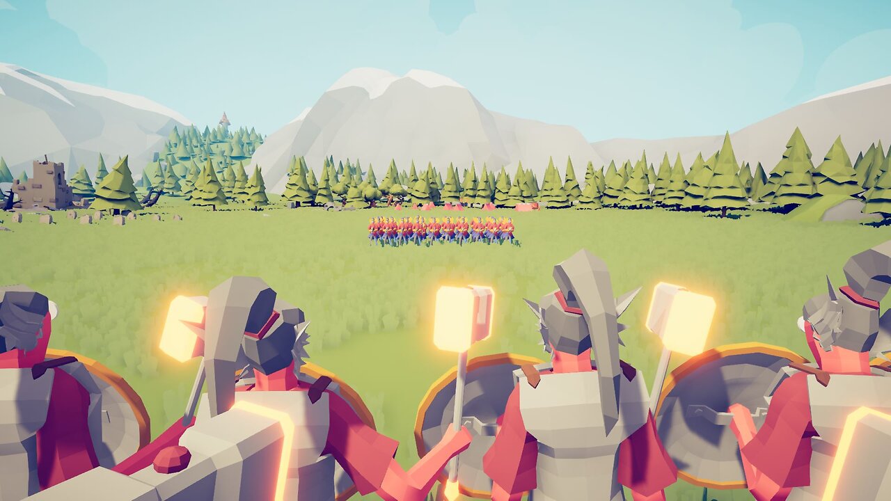 40 Righteous Paladins Versus 40 Divine Arbiters || Totally Accurate Battle Simulator