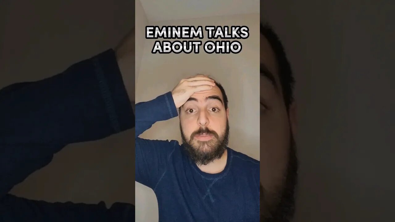 Eminem Raps About Ohio?! #EdoubleDie #rapmemes #ohio