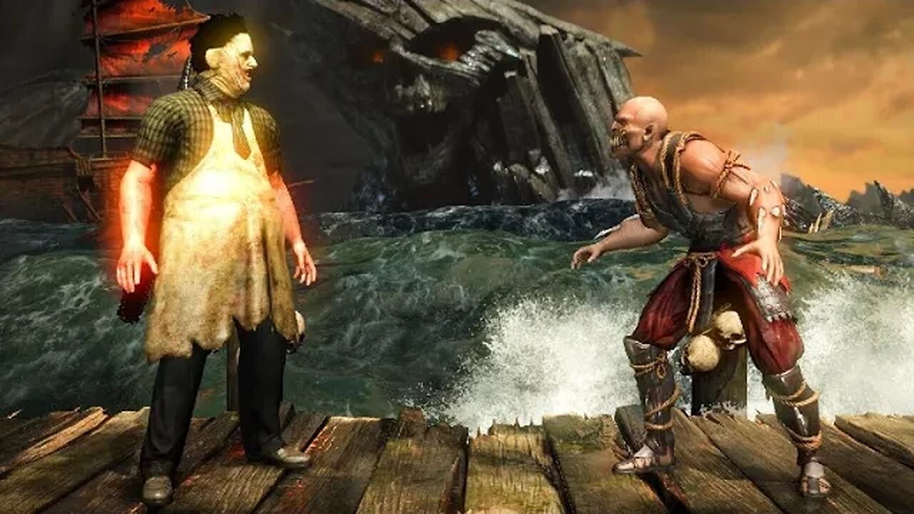 Leatherface Vs Baraka Mortal Kombat XL Mod