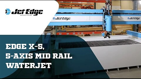 Jet Edge, Edge X5-MR Product Overview