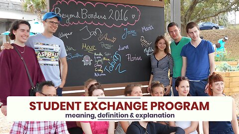 What is STUDENT EXCHANGE PROGRAM?