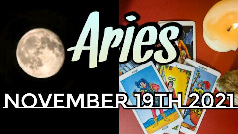 Aries November 19th 2021| Take Back Your Mind - Full Moon Lunar Eclipse Tarot Reading