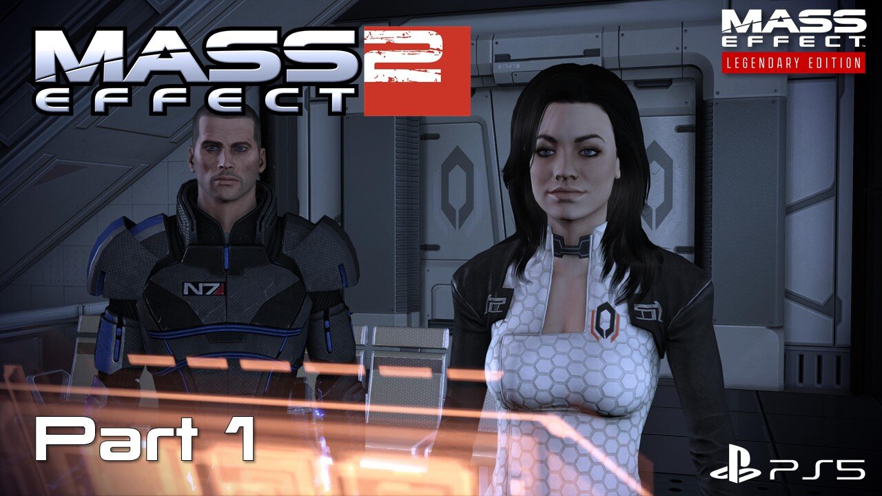 Mass Effect Legendary Edition | Mass Effect 2 Playthrough Part 1 | PS5 Gameplay