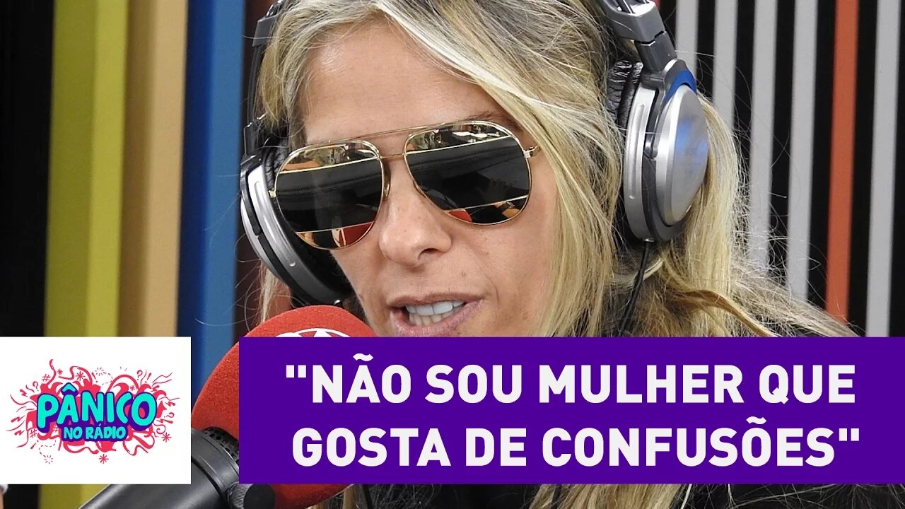 "Não sou mulher que gosta de confusões", diz Adriane Galisteu | Pânico