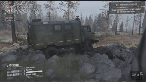 Spintires challenge, Repair and Refuel part 1