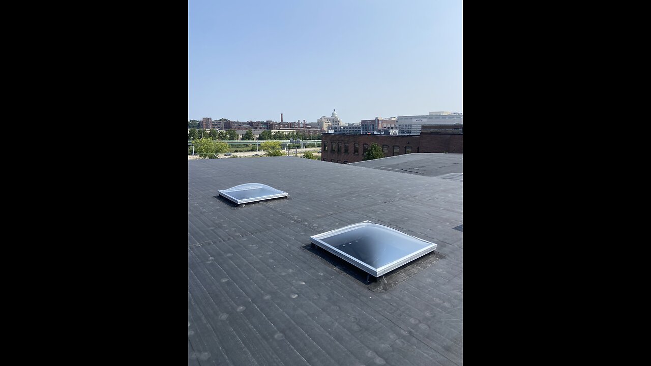 Time-Lapse commercial skylights.