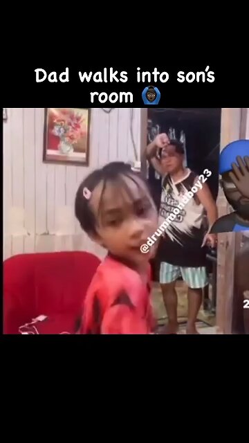 This is why we need dads, to keep in check the gayness: