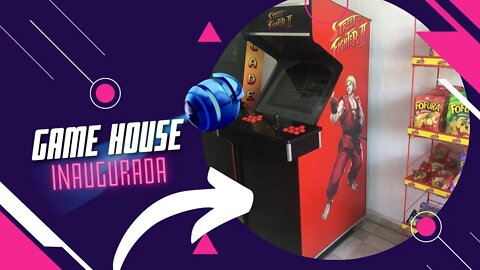 GAME HOUSE INAUGURADA EM PLENO 2022 [Locadora de videogames já está na ativa]