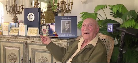 Las Vegas World War II veteran celebrates 100 birthday