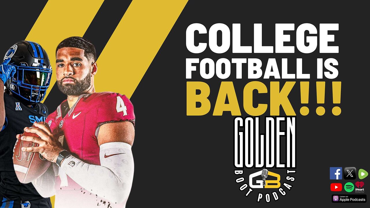 Week 0 College Football Kickoff & Oklahoma Sooners 2024 Season Preview | Golden Boot Podcast