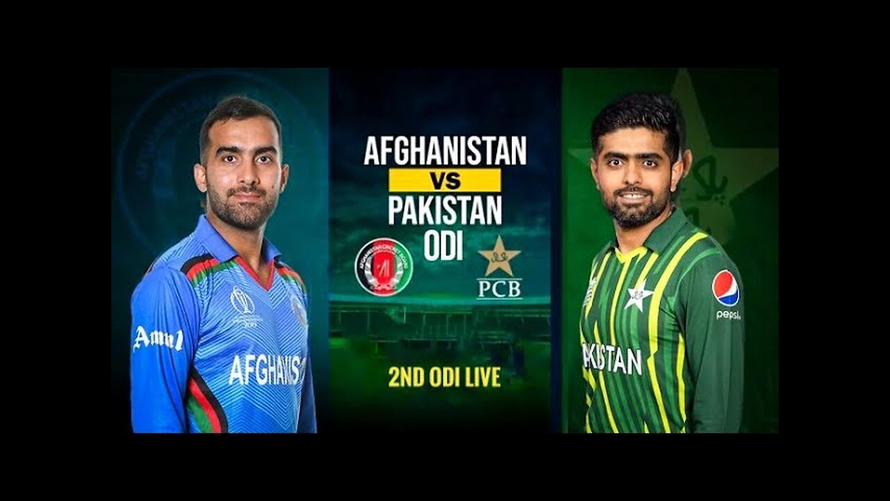 Pakistan vs Afghanistan 2nd odi in Sri Lanka highlight