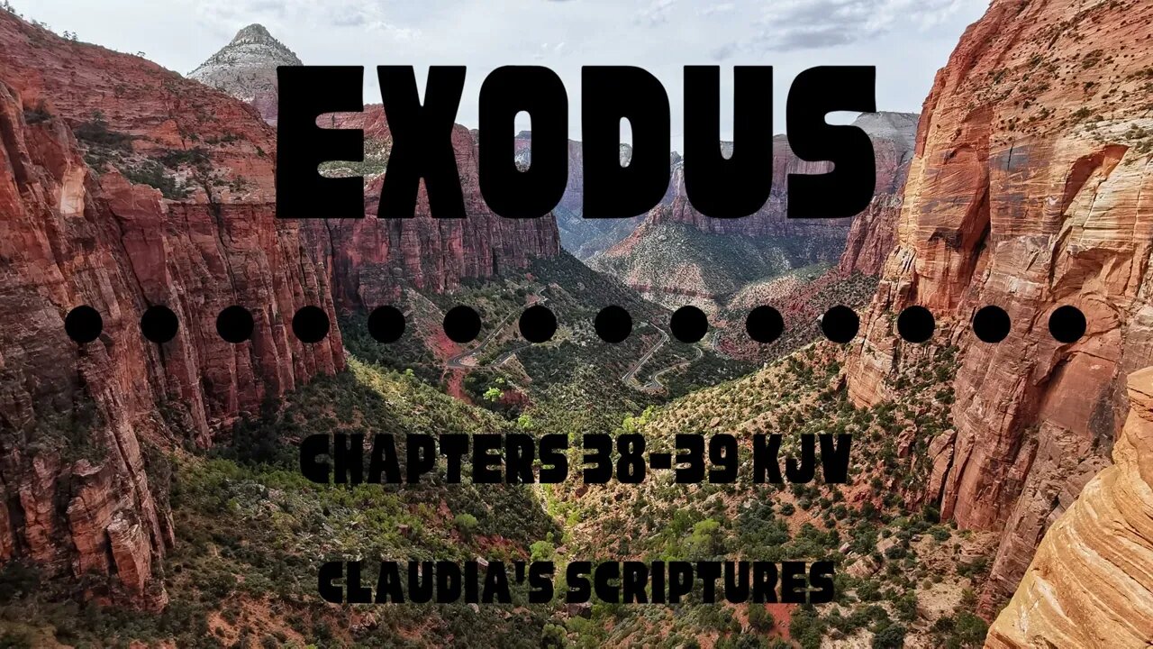 The Bible Series Bible Book Exodus Chapters 38-39 Audio