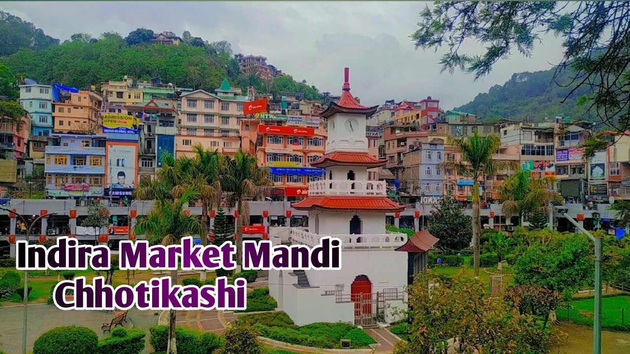 Indira Market Mandi Chhotikashi Himachal Pradesh @HIMACHALBASSI