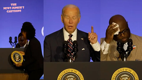 Creepy Biden Clown Show: "We all know, and I mean this sincerely, that HBCU students are just as capable as any other students. No, no, seriously."