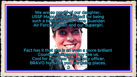 USSF Documentary 47USC606 The Blue Eyes of USSF Commander Isabelle Najadi