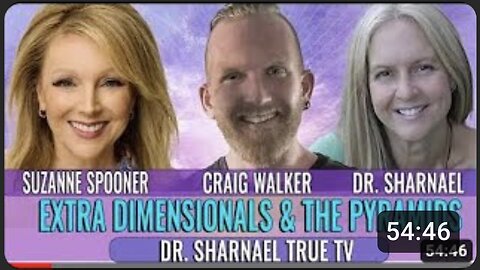 Extra Dimensionals 26 The Pyramids with Suzanne Spooner Dr Sharnael and co host Craig Walker