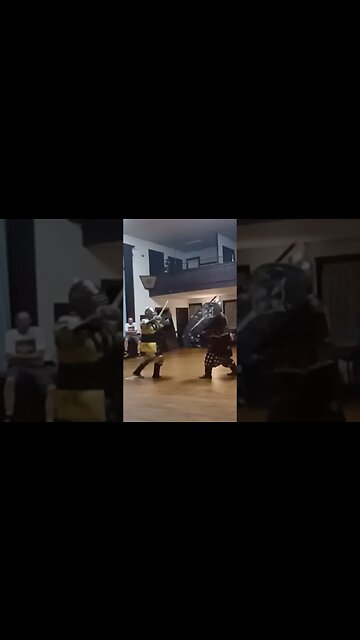 Sword and Shield - double leg cut