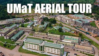 University Of Mines And Technology Campus Aerial Tour In [4k]