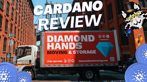 🟢💎✊ Diamond Hands Moving and Storage - Cardano Review💹🤪