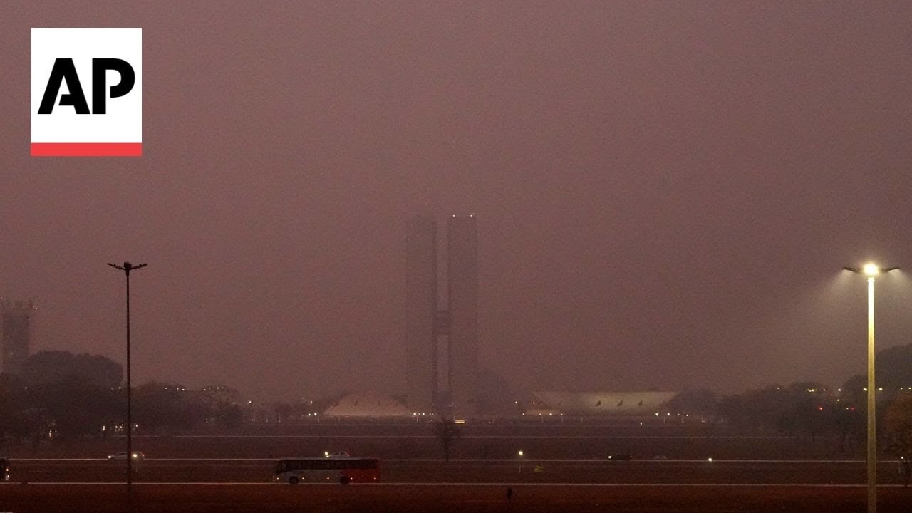 Brazilian capital Brasilia covered in smoke from wildfires