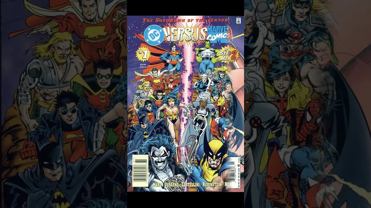 Marvel Versus DC Comics Covers (Marvel - DC Crossover)