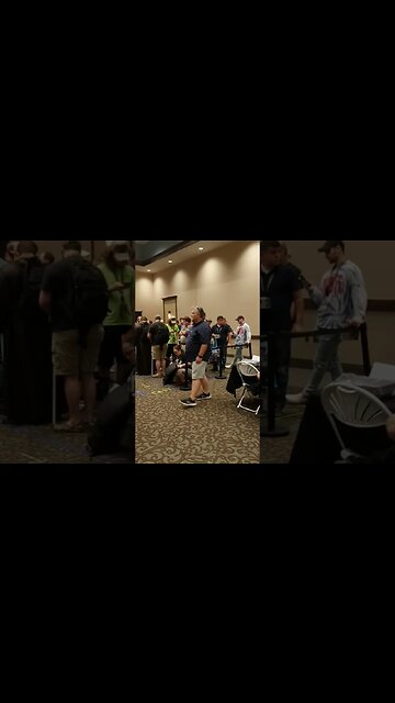 ICCC 2023 First video, autographs room