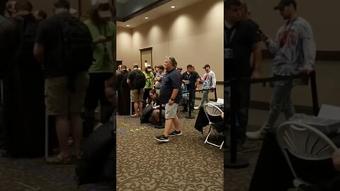 ICCC 2023 First video, autographs room