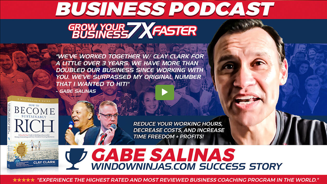 Entrepreneur | How to Develop the Success MINDSET Needed to Grow a Successful Business w/ Dr. Zoellner & Clay Clark + How to Create the Ultimate Sales Machine With Long-Time Clay Clark Client & Success Story WindowNinjas.com