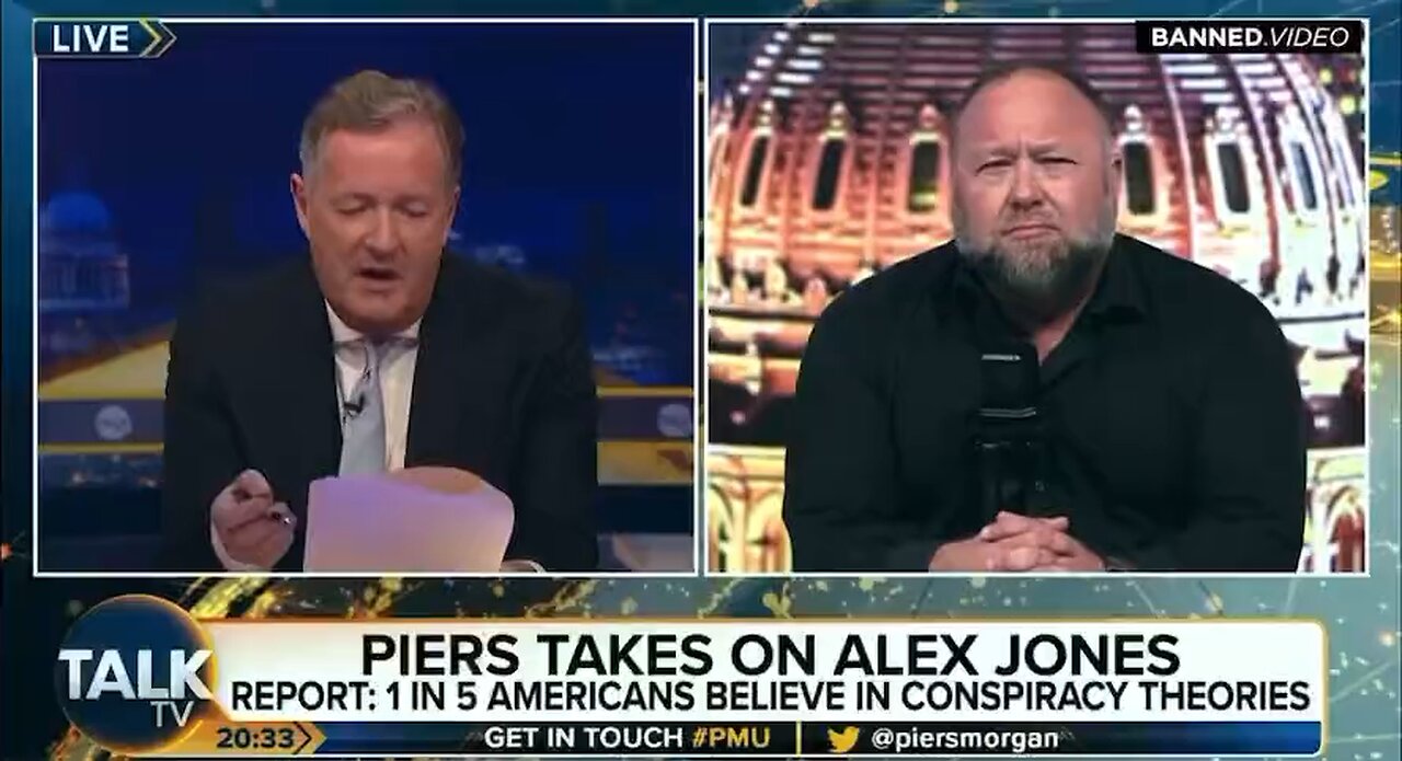 Piers Morgan’s Attempt to Discredit Alex Jones