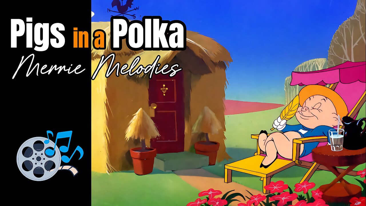 Pigs in a Polka - 1942 (Merrie Melodies - HD) | Academy Award Nomination