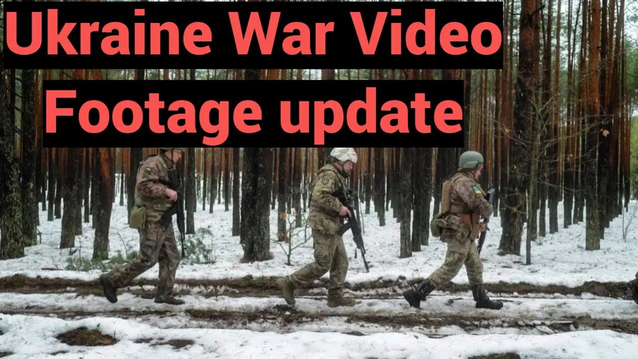 Ukraine War video footage shows continued heavy fighting in Bakhmut