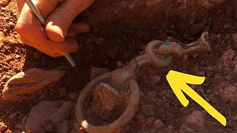 Man Finds Old Buried Chain, His Gut Then Tells Him To Keep Pulling