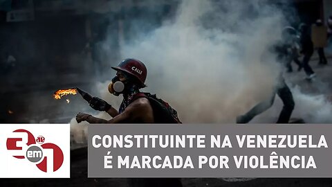 Eleição de Constituinte na Venezuela é marcada por violência