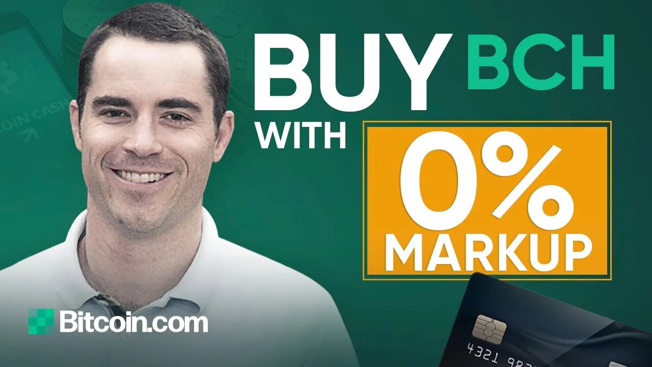 How to buy Bitcoin Cash with Credit Card with 0% Markup - Roger Ver Explains