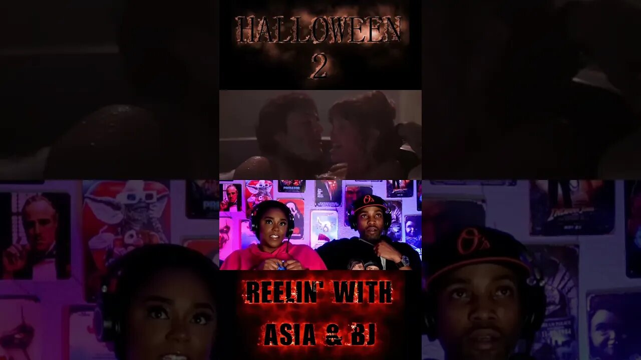 Halloween II (1981) #shorts #halloween #moviereaction #viral | Asia and BJ