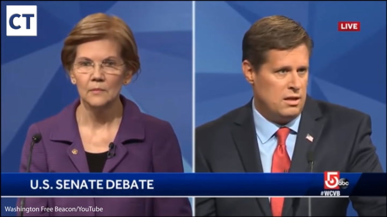 Audience Gasps As Dumbfounded Warren Learns Mid-debate She May Be Under Investigation