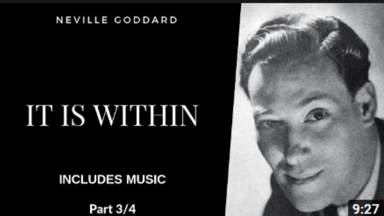 This Is How It Works - Neville Goddard - It Is Within Part 3 of 4 - Includes Music [Lecture Series]