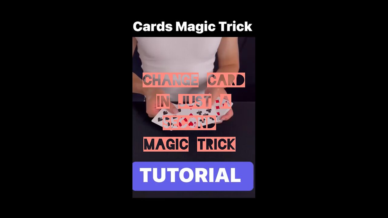 MAGIC TRICK WITH CARDS