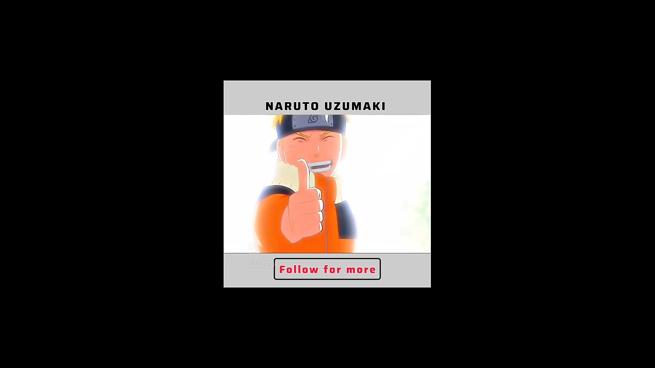 Naruto Uzumaki : Hardwork beat talent