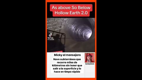 NAVE SUBTERRÁNEA RECORRE MILES DE MILLAS SIN TENER QUE SALIR A LA SUPERFICIE EN TIEMORECORD
