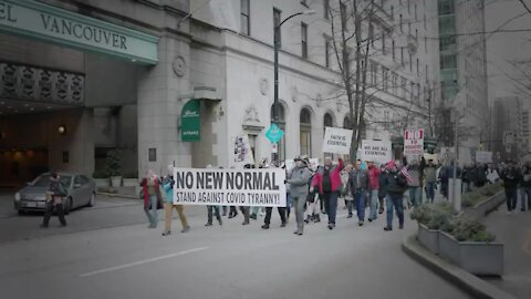 Canada anti lockdown demonstration!