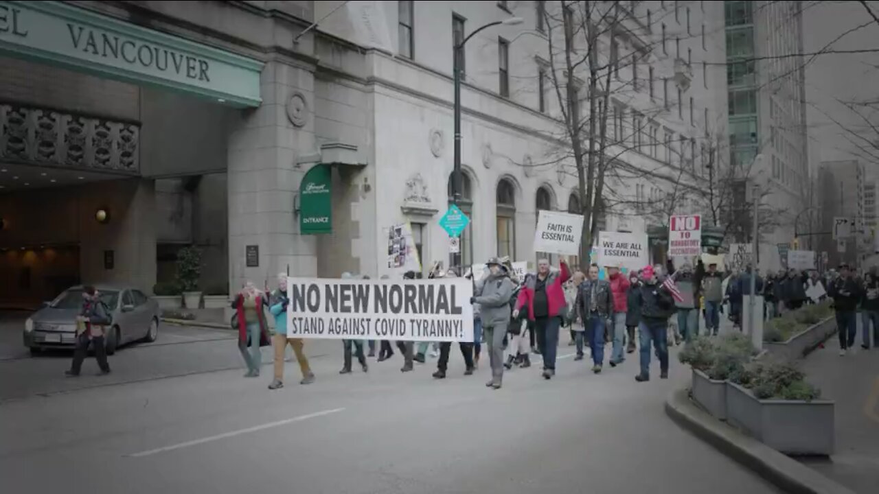 Canada anti lockdown demonstration!