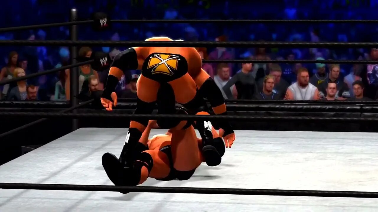 WWE 2K14 Gameplay The Rock vs Triple H