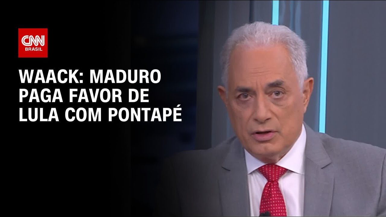 Waack: Maduro paga favor de Lula com pontapé | WW | CNN Brasil