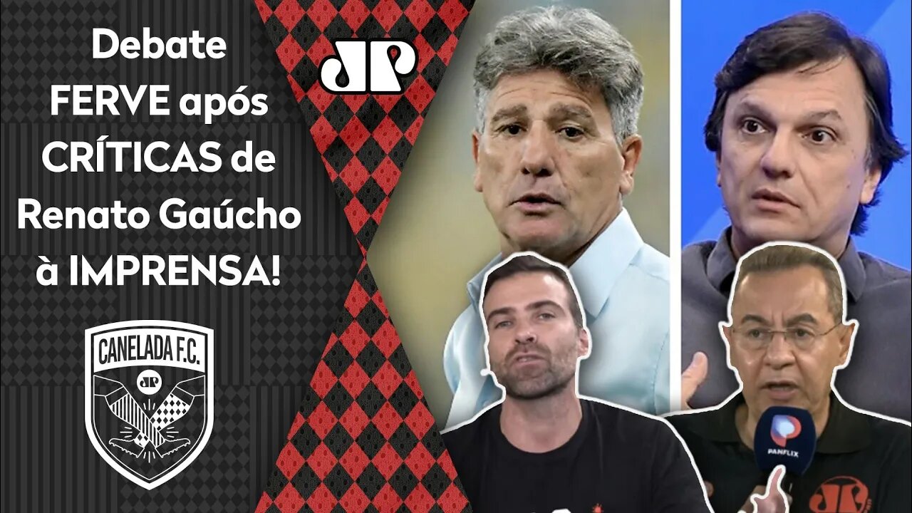 "Mauro Cezar e Flavio Prado PERSEGUEM o Renato Gaúcho!" Debate sobre o Flamengo FERVE!