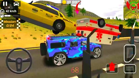 HD police vs gari game #668 police Gameplay Best Car Games Drift Gari Driving 2023 Android